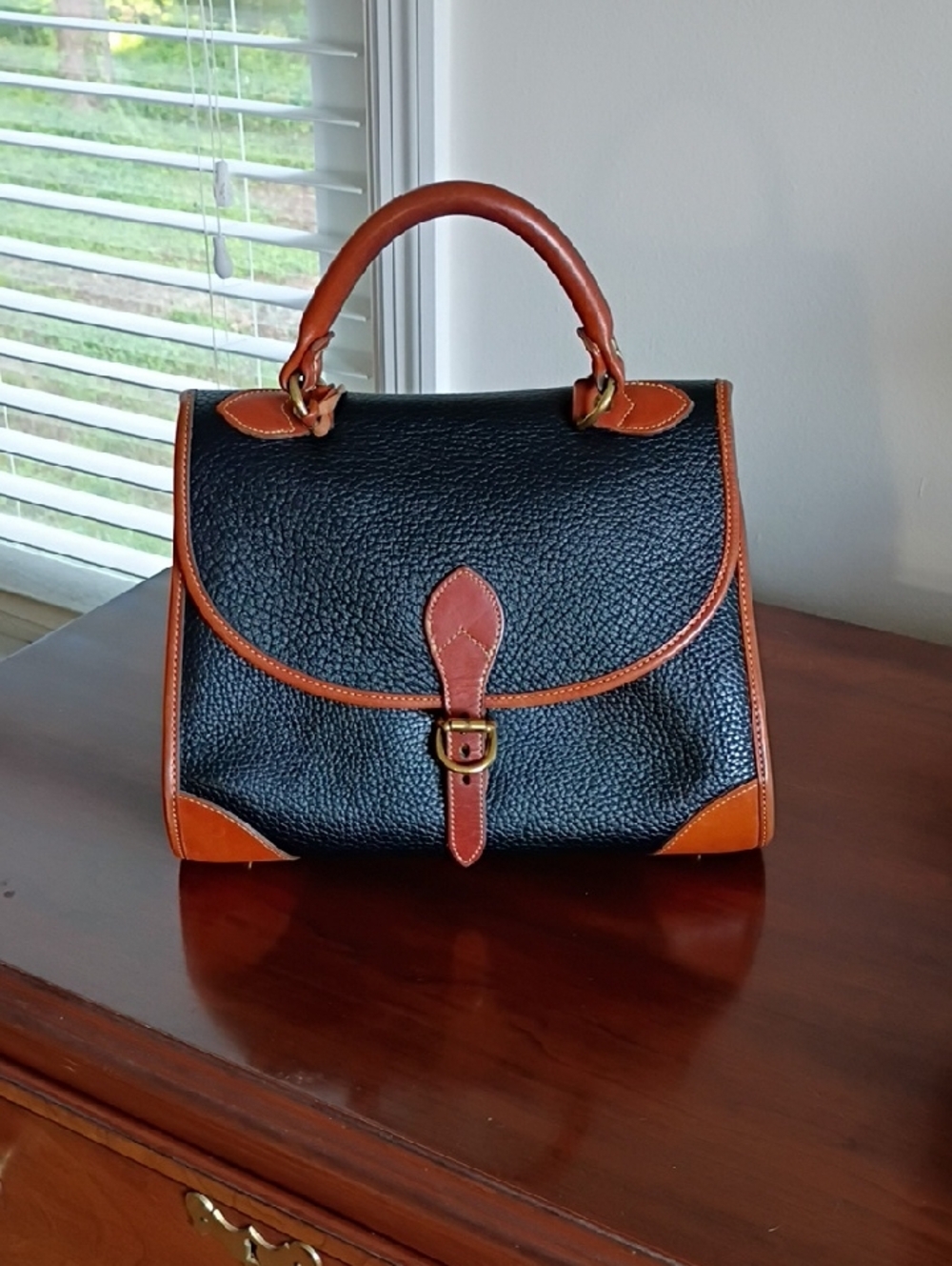 Dooney & Bourke Early 1980's AWL Carpet Bag